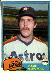 1981 Topps Baseball Cards      253     Dave Bergman